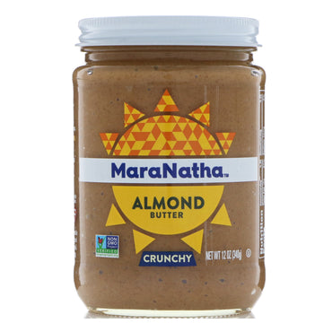 MaraNatha, Mantequilla de almendras, crujiente, 12 oz (340 g)
