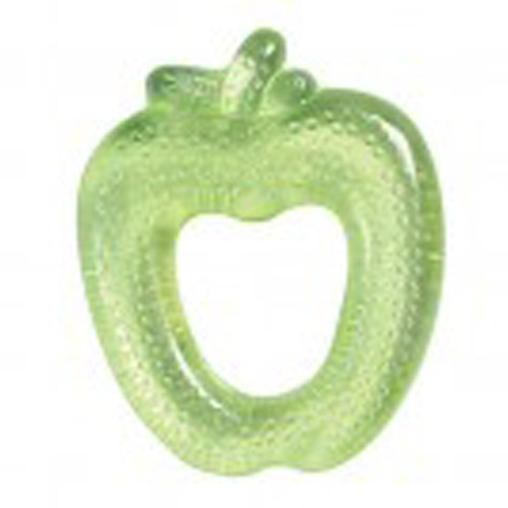 iPlay Inc., zielone kiełki, uspokajający gryzak Fruit Cool, zielone jabłko, 3+ miesięcy