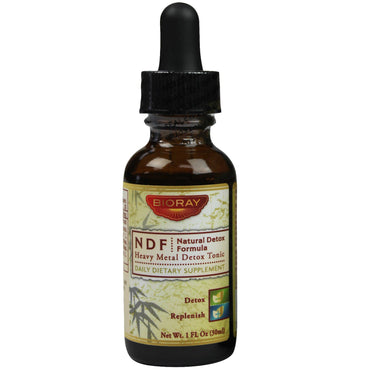 Bioray Inc., NDF (Natural – Detox), 1 fl oz (30 ml)