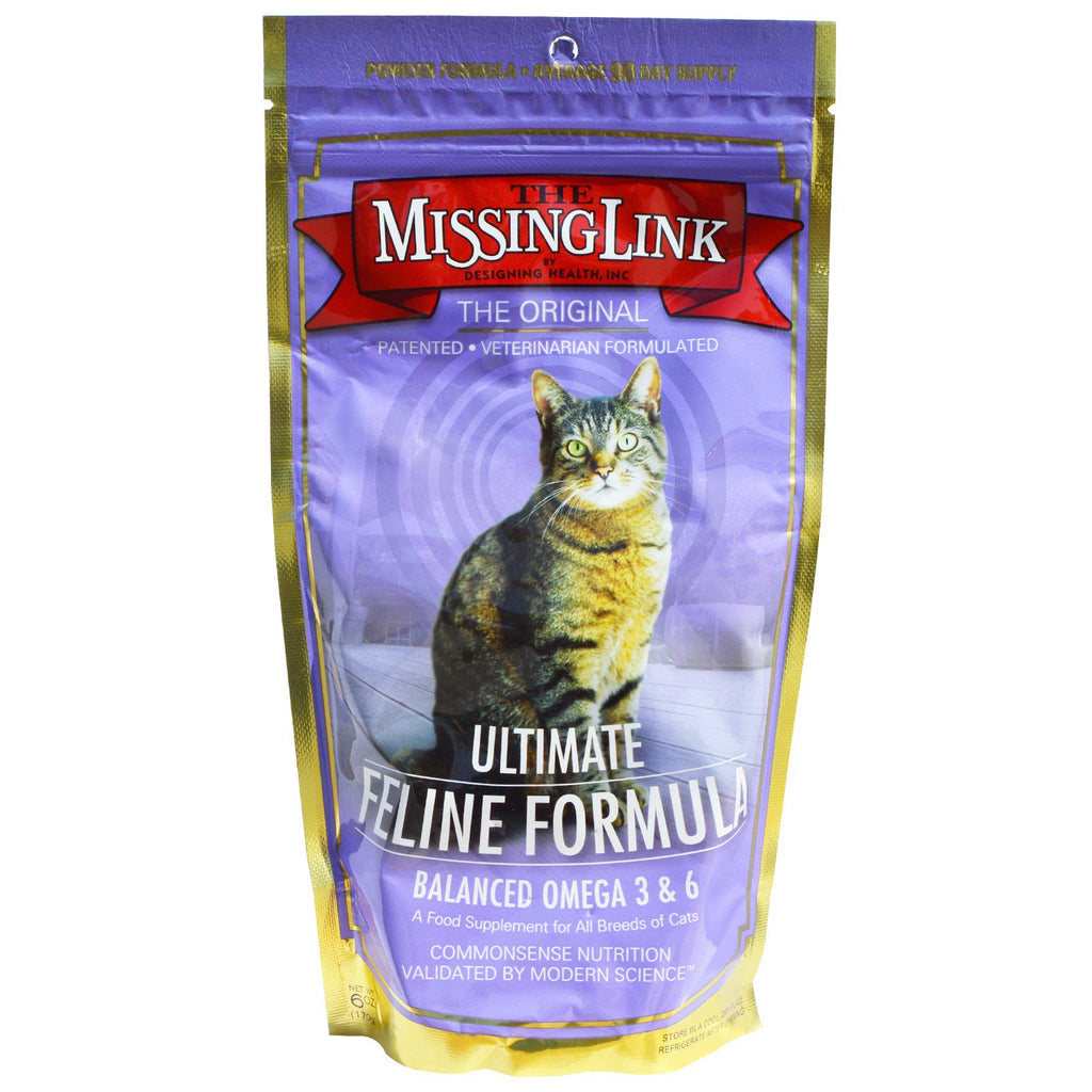 The Missing Link, 究極のネコ科フォーミュラ、猫用、6 oz (170 g)