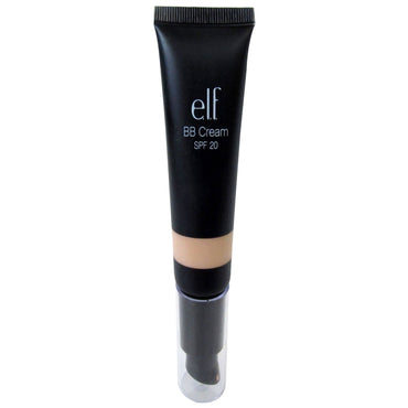 ELF Cosmetics, BB Cream, Aplicador de Bomba de Protetor Solar FPS 20, Justo, 28,5 ml (0,96 fl oz)