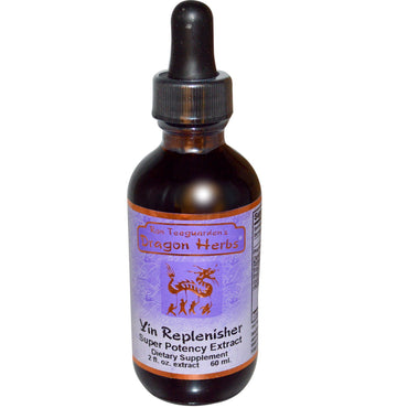 Dragon Herbs, Yin Replenisher, Super Potency Extract, 2 fl oz (60 ml)