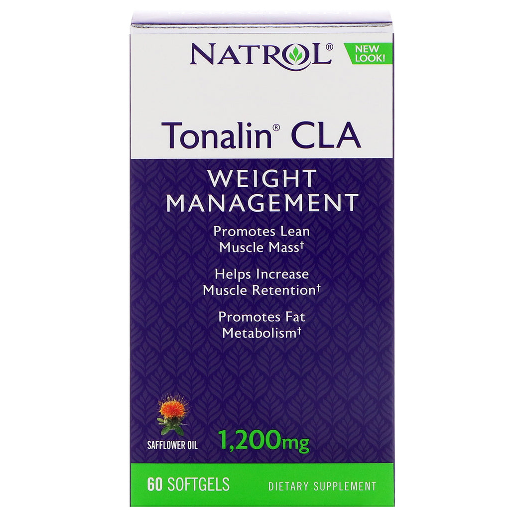 Natrol, Tonalin CLA, 1.200 mg, 60 capsule molli