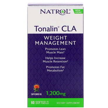 Natrol, Tonalin CLA, 1 200 mg, 60 gélules