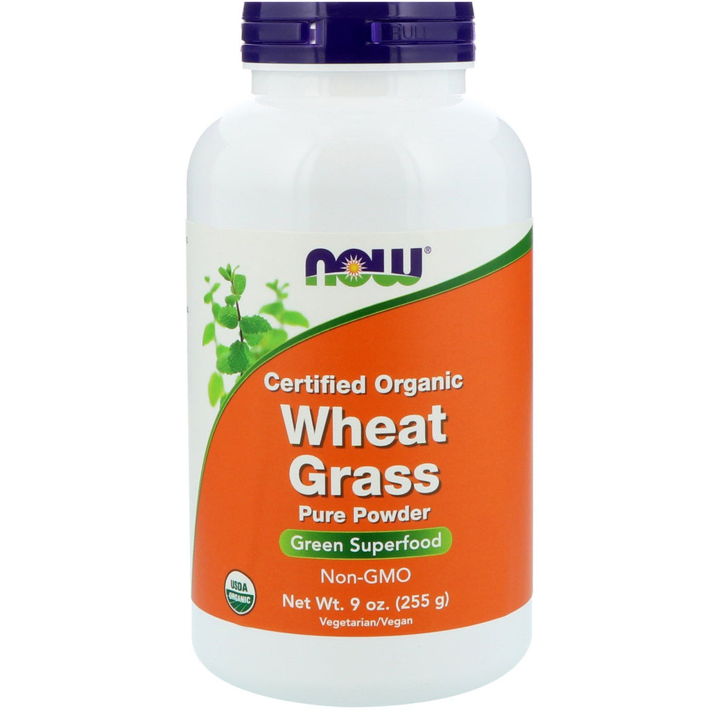 Now Foods, Certified  Wheat Grass, 9 oz (255 g)
