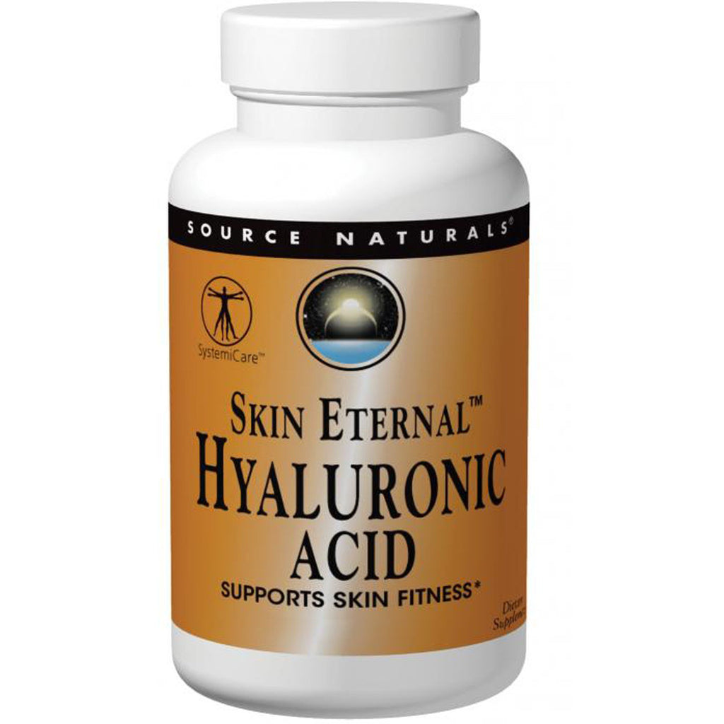 Source Naturals, Skin Eternal Hyaluron Acid, 50 mg, 60 tabletter