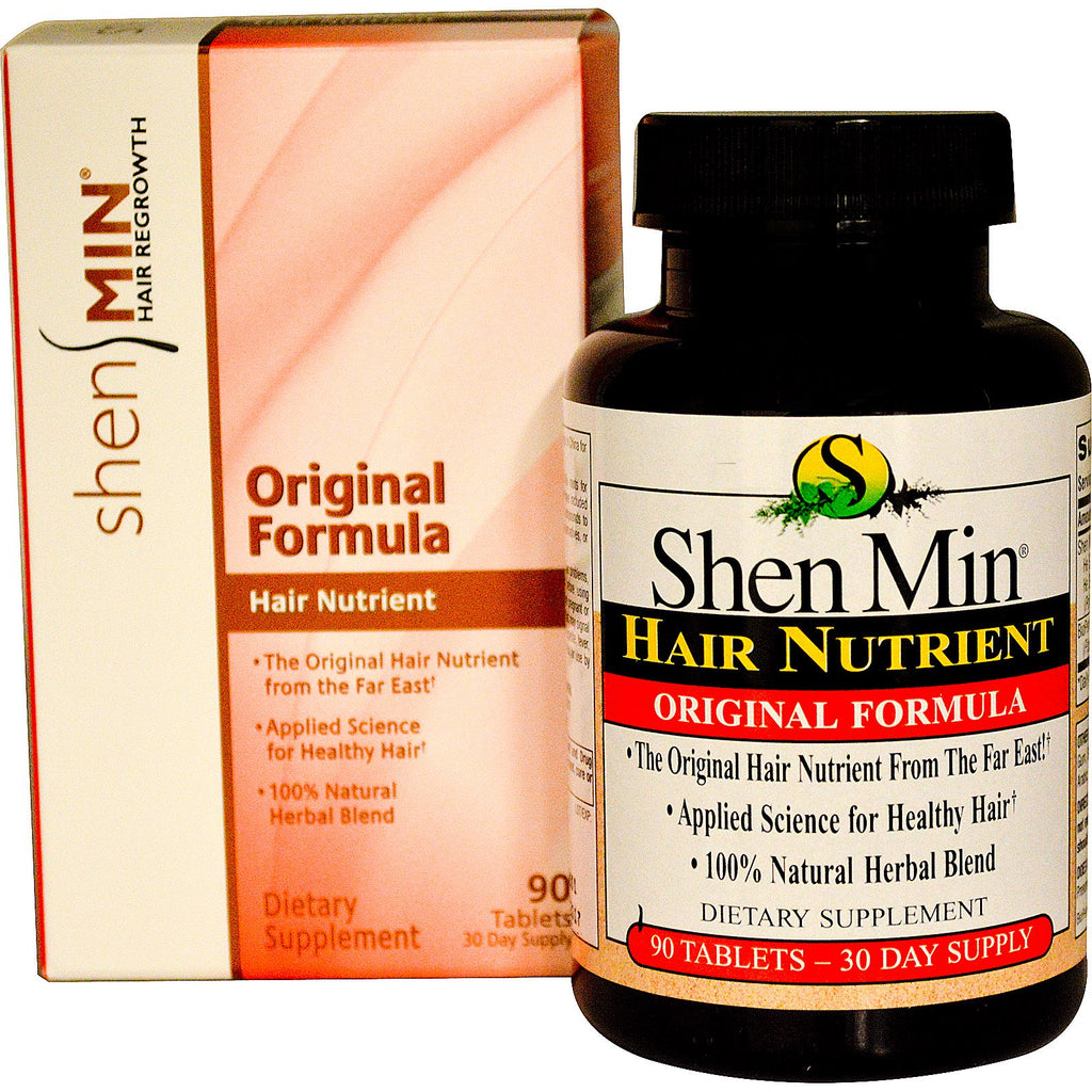 ناترول شين مين، تركيبة أصلية لتغذية الشعر، 90 قرصًا