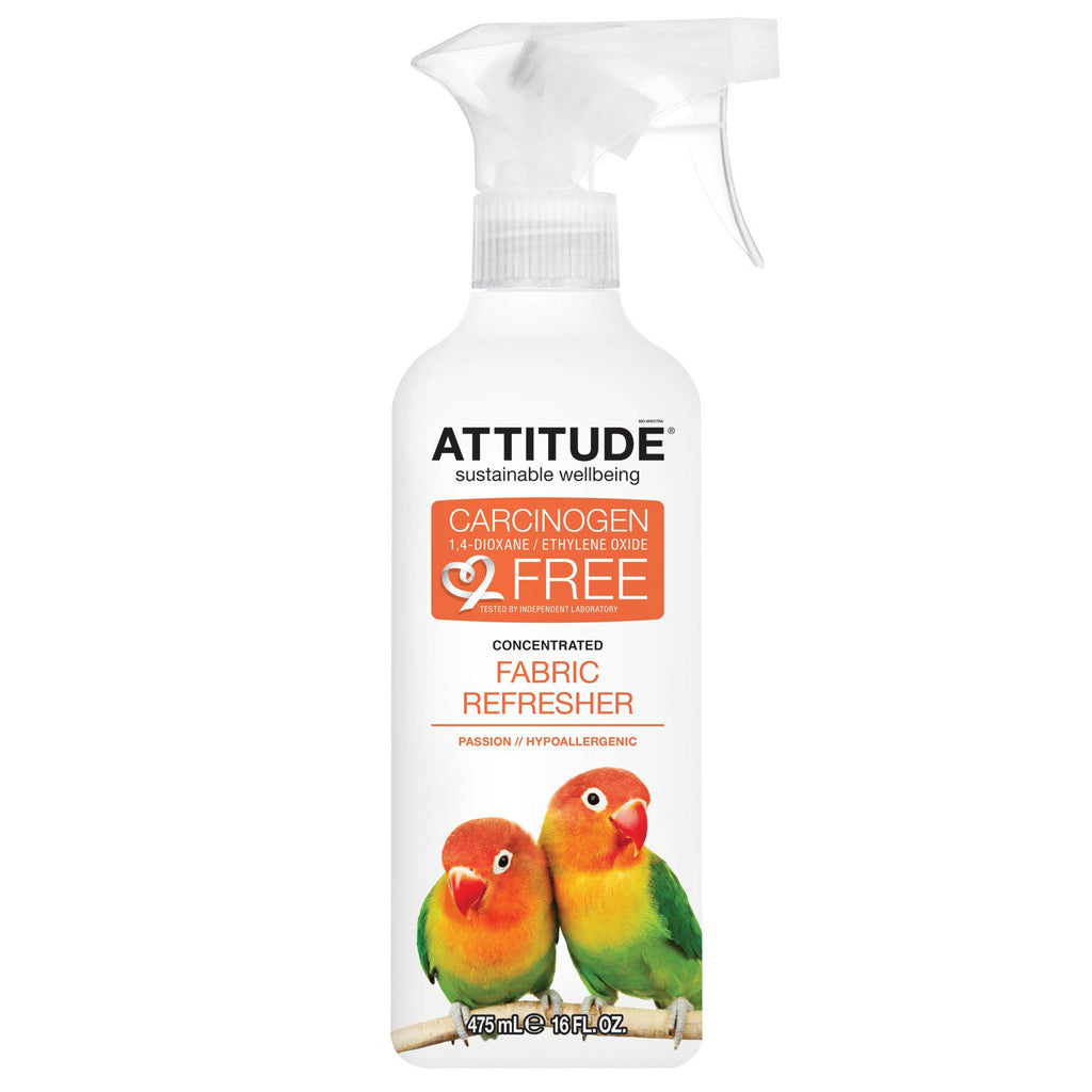 ATTITUDE, Concentrated Fabric Refresher, Passion, 16 fl oz (475 ml)