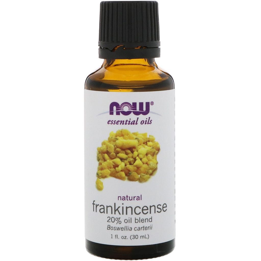 Now Foods æteriske olier Frankincense 20 % olieblanding 1 fl oz (30 ml)