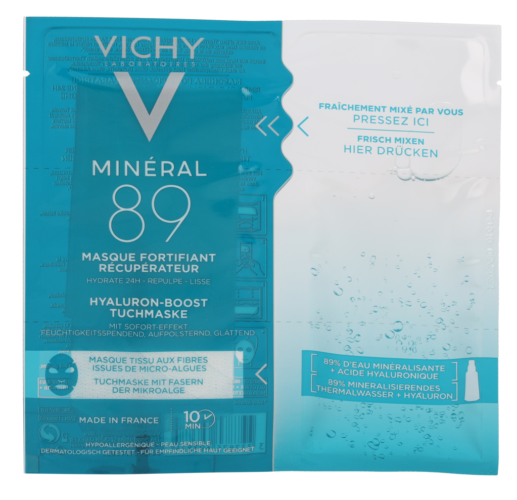 Vichy Mascarilla Recuperadora Fortificante Mineral 29 gr