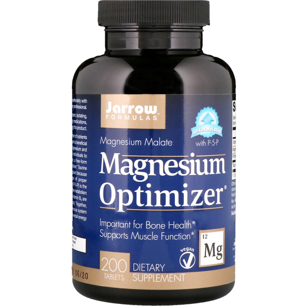 Jarrow Formulas, Magnesium-Optimierer, 200 Tabletten