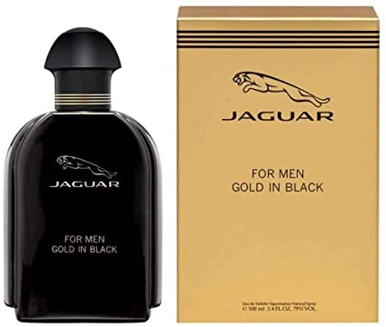 Jaguar pour homme Gold In Black EDT Spray 100 ml