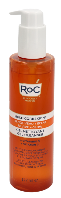 RoC Multi Correxion Revive & Glow Vitamin C Gel Cleanser 177 ml