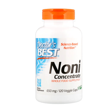 Doctor's Best, Concentré de Noni, 650 mg, 120 gélules végétariennes