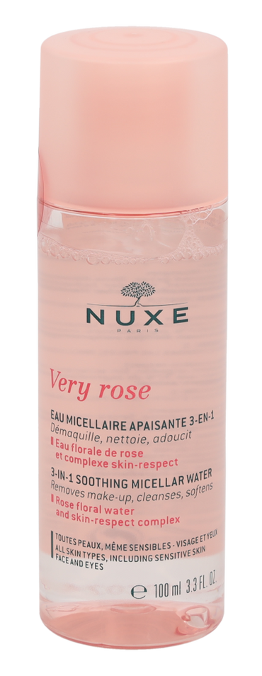 Nuxe Very Rose 3-In-1 Soothing Micellar Water 100 ml