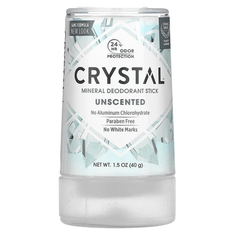 Desodorante corporal Crystal en barra de viaje 40g