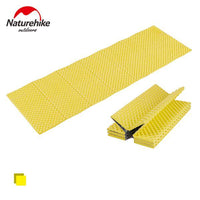 Naturehike EVA Aluminum Foil Camping Mat Portable Outdoor Beach Mat Moistureproof Camping Sleeping Pad Folding Egg Slot Yoga Mat