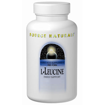 Source Naturals, L-leucina, 500 mg, 240 cápsulas