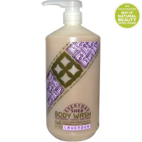 Everyday Shea, Moisturizing Body Wash, Lavender, 32 fl oz (950 ml)