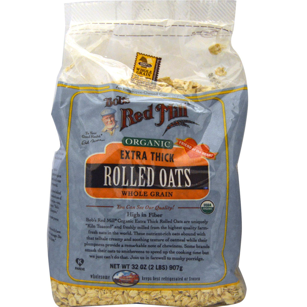 Bob's Red Mill, , Extra Thick Rolled Oats, 32 oz (907 g)