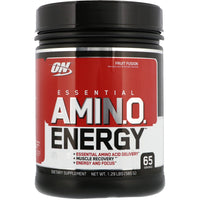 Optimum Nutrition, Essential Amino Energy, Fruit Fusion, 1,29 lb (585 g)