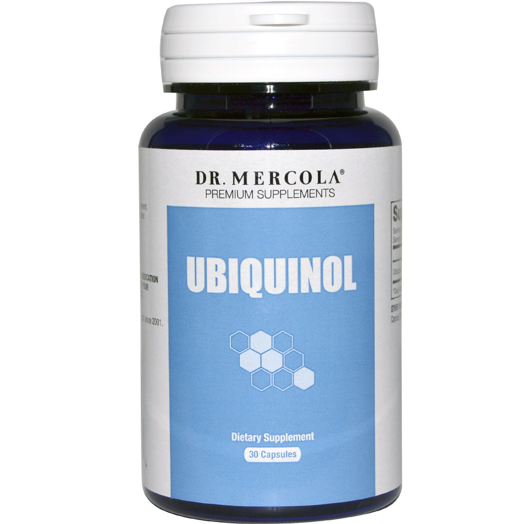 Dr Mercola, Ubichinol, 100 mg, 30 Kapsułek