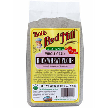 Bob's Red Mill,  Whole Grain Buckwheat Flour, 22 oz (623 g)