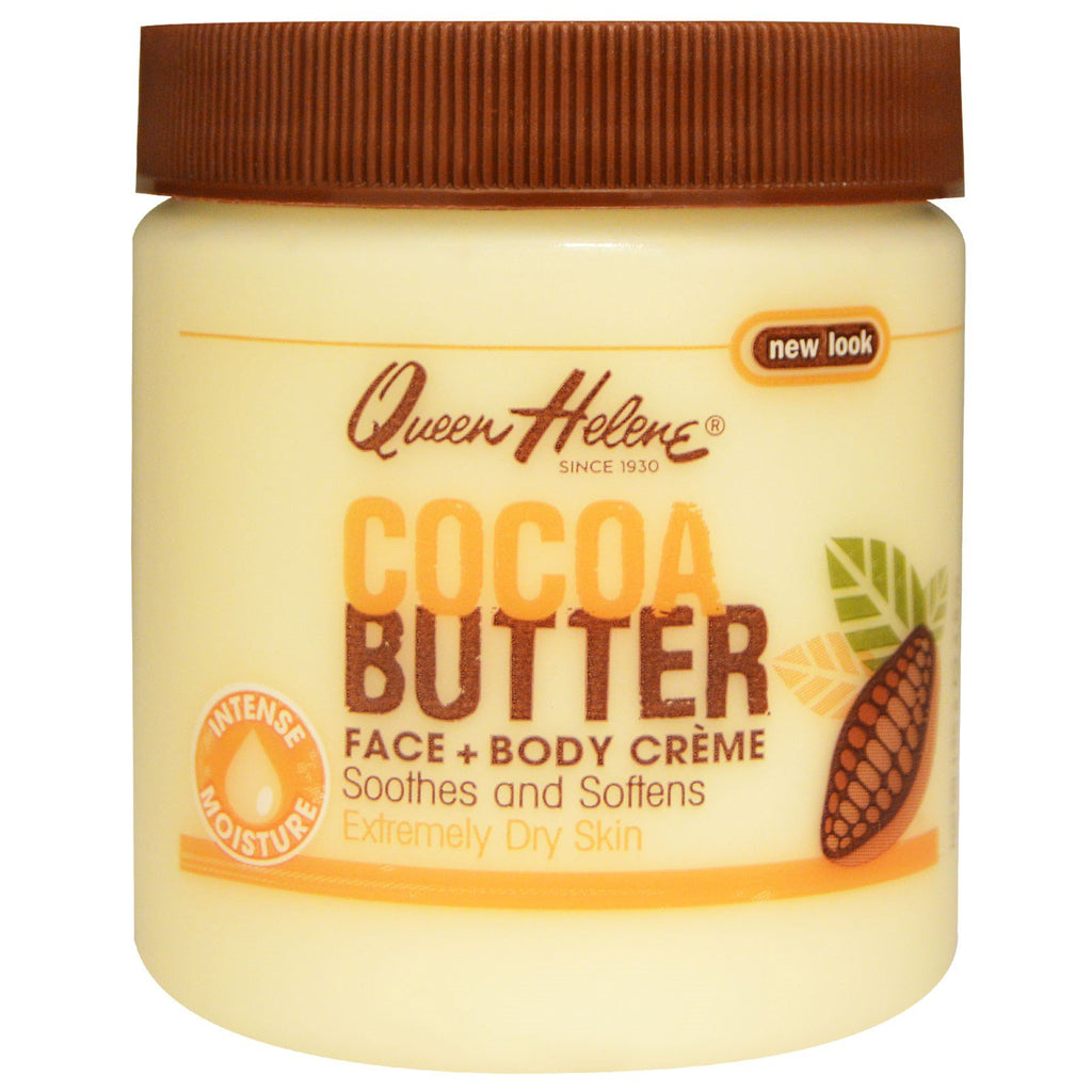 Queen Helene, Crème visage et corps au beurre de cacao, 4,8 oz (136 g)