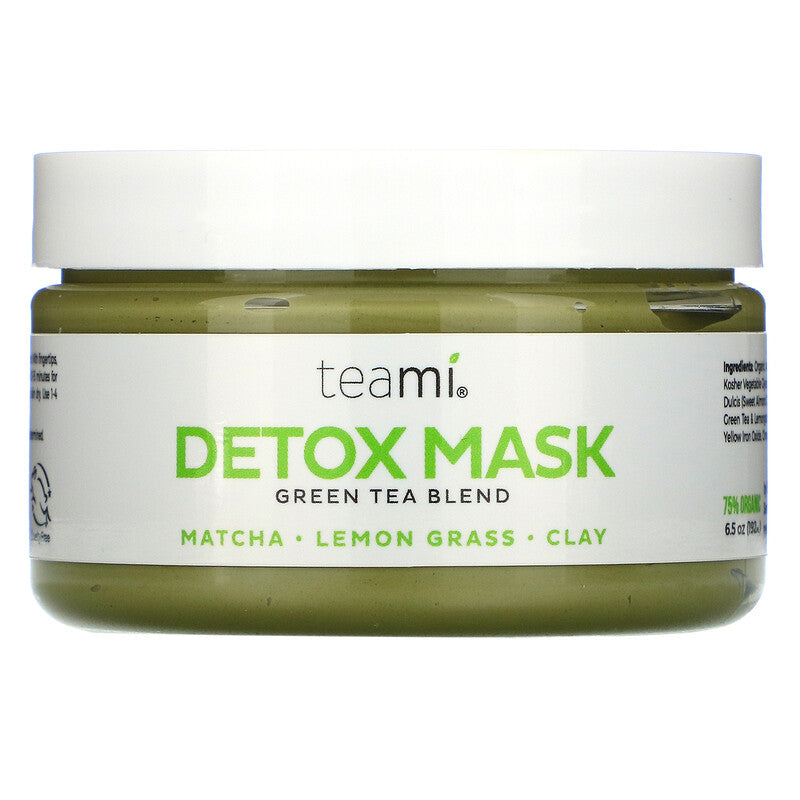 Teami, Detox Beauty Mask, Grøn te-blanding, 6,5 oz (192 ml)