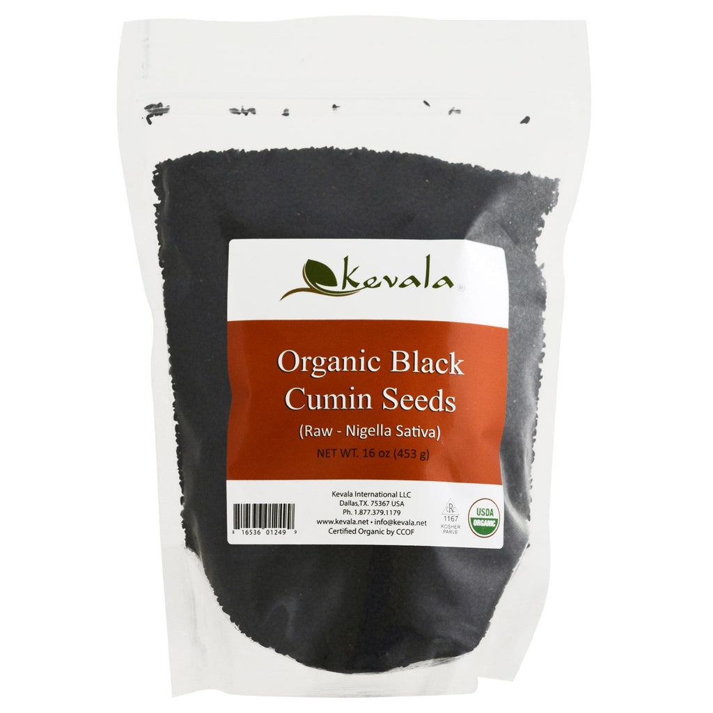 Kevala, sorte spidskommen frø, 16 oz (453 g)