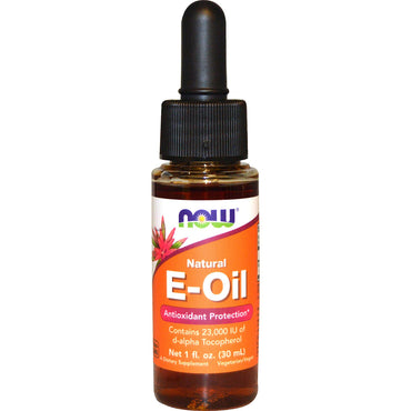 Now Foods, E-Oil natural, protección antioxidante, 1 fl oz (30 ml)