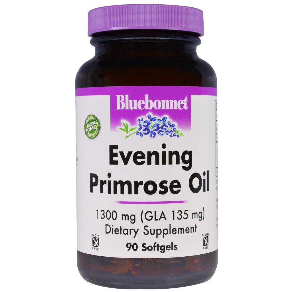 Bluebonnet Nutrition, Evening Primrose Oil, 1 300 mg, 90 Softgels
