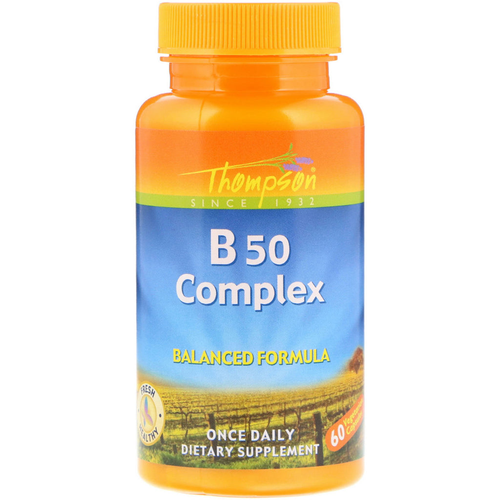 Thompson, b50-complex, 60 capsules