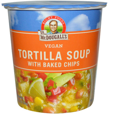 Dr. McDougall's, Tortilla Soup, with Baked Chips, 2.0 oz (56 g)