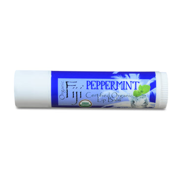 Fiji, Certified  Lip Balm, Peppermint , 0.15 oz (4.25 g)