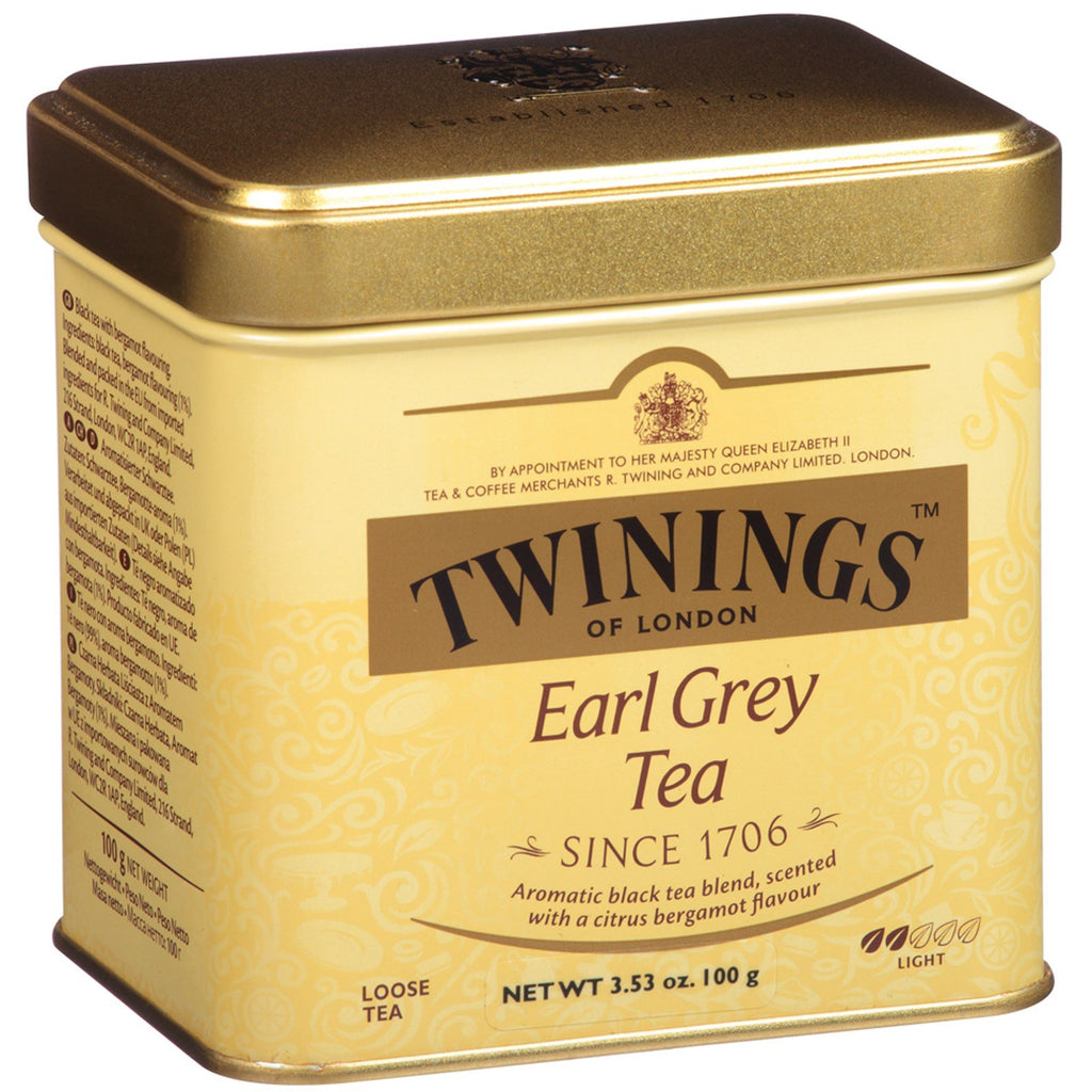 Twinings, tè sfuso Earl Grey, 3,53 once (100 g)
