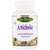 Paradise Herbs, Artichoke, 60 Vegetarian Capsules