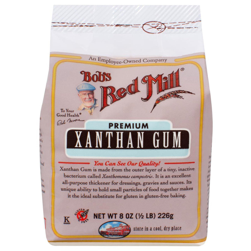 Bob's Red Mill, Xanthan Gum, Gluten Free, 8 oz (1/2 lb) 226 g