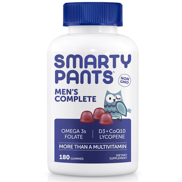 SmartyPants, completo para hombres, 180 gomitas