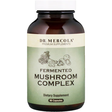 Mercola, complexo de cogumelos fermentados, 90 cápsulas
