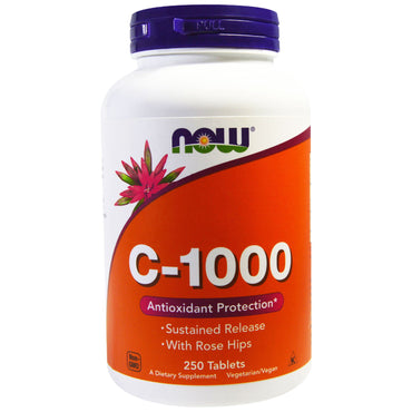 Now Foods, C-1000, 250 Tablets