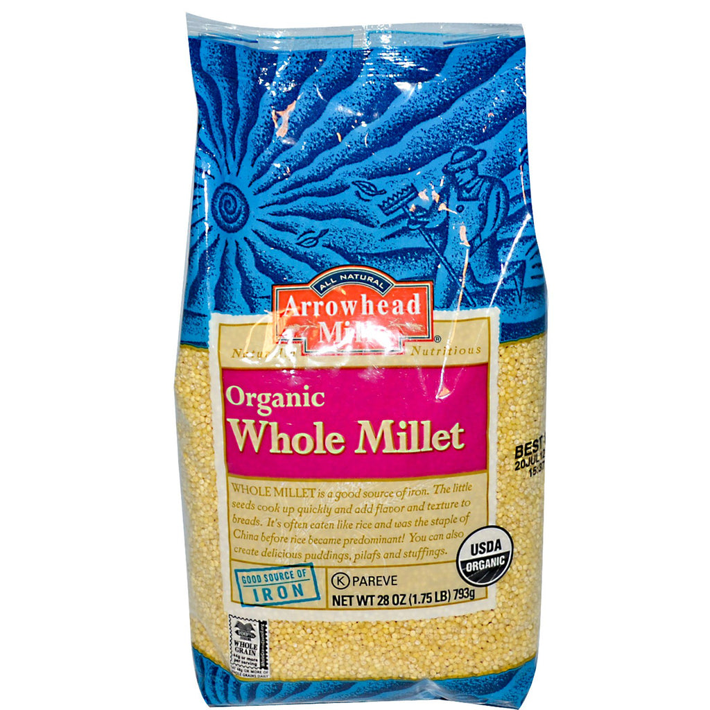 Arrowhead Mills Whole Millet 28 אונקיות (793 גרם)