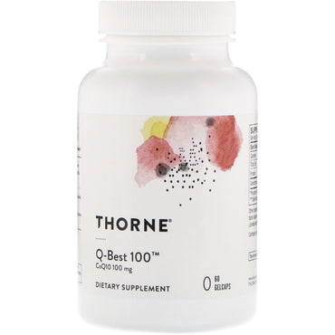 Ricerca Thorne, q-best 100, 60 capsule gel