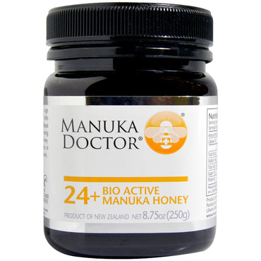 Manuka Doctor, 24+ Bio Active Manuka honning, 250 g (8,75 oz)