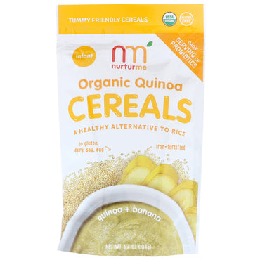 NurturMe Quinoa Cereal Quinoa + Plátano Infant 3.7 oz (104 g)
