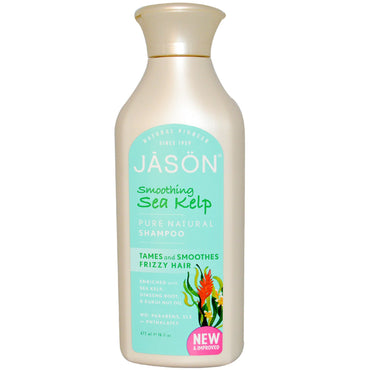 Jason Natural, Pure Natural Shampoo, Smoothing Sea Kelp, 16 fl oz (473 ml)