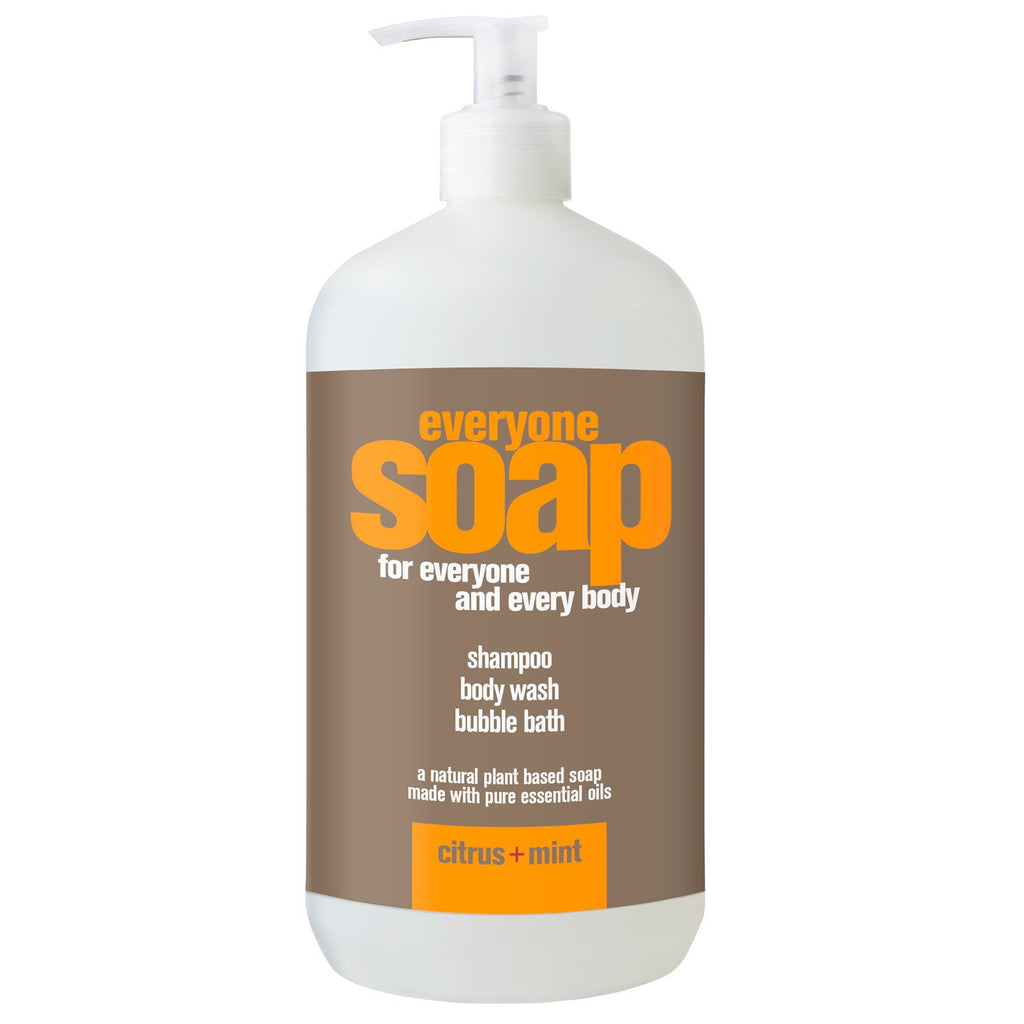 EO Products, Everyone Soap for Everyone and Every Body, Citrus + Mint, 32 fl oz (960 ml)