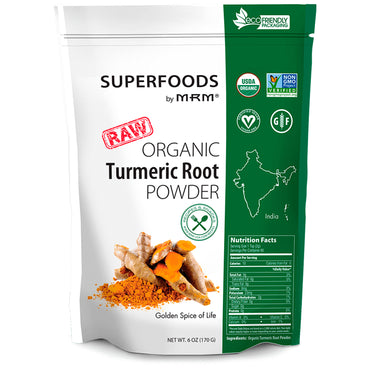 MRM, Raw,  Turmeric Root Powder, 6 oz (170 g)