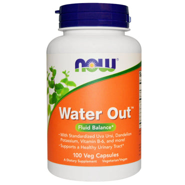 Now Foods, Water Out, Fluid Balance, 100 Veggie Caps
