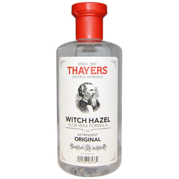 Thayers, Witch Hazel, Formula אלוורה, מקורי, 12 fl oz (355 מ"ל)